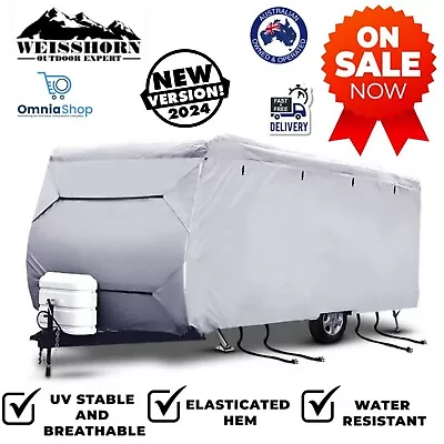 New 14FT 15FT 16FT Caravan Campervan Cover Pop Top Waterproof Heavy Duty Camper • $139.97