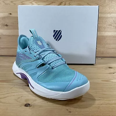 NIB K-Swiss Speed-Trac Low Pickleball Tennis Court Shoe Women’s 9 M Blue Purple • $50