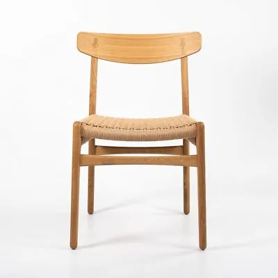 2021 CH23 Dining Chair By Hans Wegner For Carl Hansen Oiled Oak With Paper Cord • £662.89