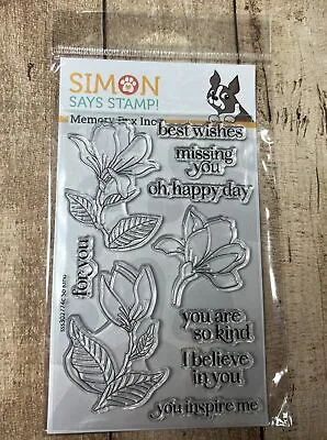 Simon Says Stamp-Memory Box Stamptember So Kind Stamp Set ~~ NIP/NLA • $21