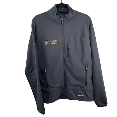 Marmot Womens Tempo Jacket Black XL Polyester Blend Company Logo Water Repellent • $19.99