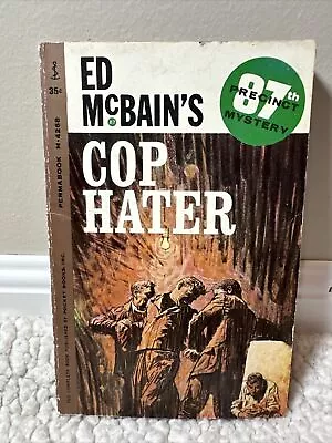 COP HATER Ed McBain 1962 PermaBooks M4268 Vintage Paperback • $7.21