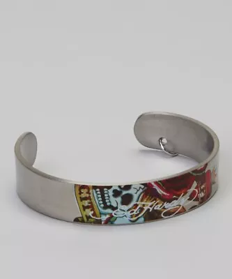 Ed Hardy Silver New York City Cuff Bracelet  • $20