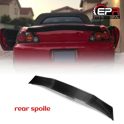 For Honda S2000 AP1 AP2 K1 Carbon Fiber Rear Trunk Spoiler Boot Wing Lip Addon • $477