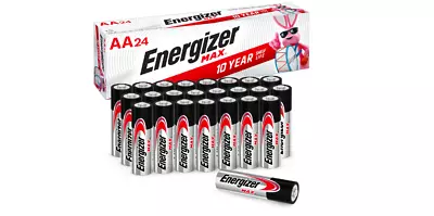 AA Alkaline Batteries Energizer Long Lasting Energy Ultimate Battery Power 24 Pc • $19.89