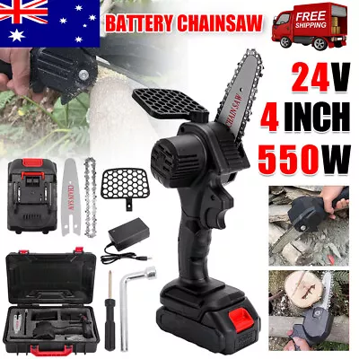 Chainsaw Electric 4  Mini Chainsaws Hand Held For Makita Battery Cordless Small • $40.95