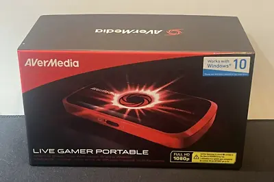 AVerMedia Live Gamer Portable C875 Video Capture 1080p Recorder Open Box • $69.99