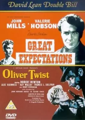 Oliver Twist/Great Expectations DVD (2003) John Howard Davies Lean (DIR) Cert • £2.89