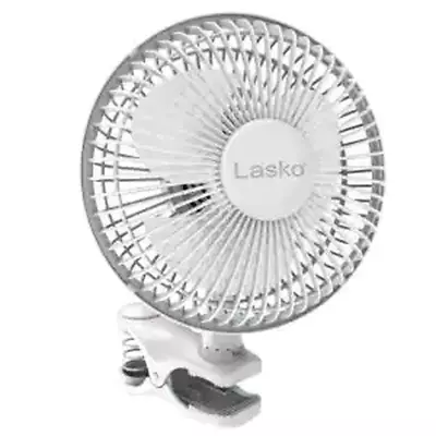 Personal Clip Fan 6 In. Wall Mounted Durable Plastic Impact Resistant 2 Speed • $23.55