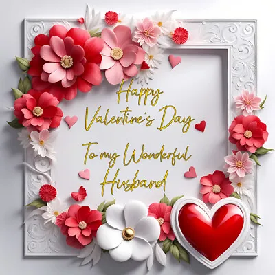 Valentines Day Card For Her Him FIANCE BOYFRIEND ADMIRER WIFE HUSBAND SOULMATE • £3.25
