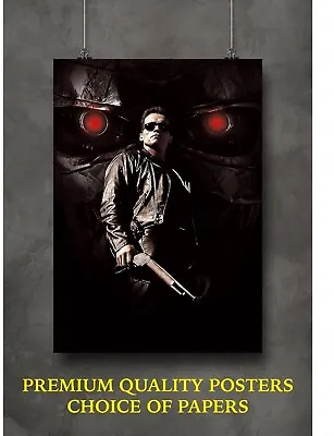 £13.39 • Buy Terminator Judgement Day Classic Movie Large Poster Art Print Gift A0 A1 A2 A3