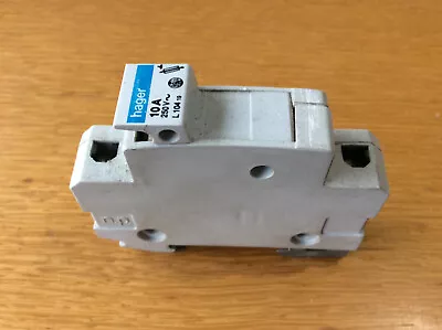 Hager 10A L104 Fuse Carrier Holder Electrical Circuit Breaker Consumer Unit • £8