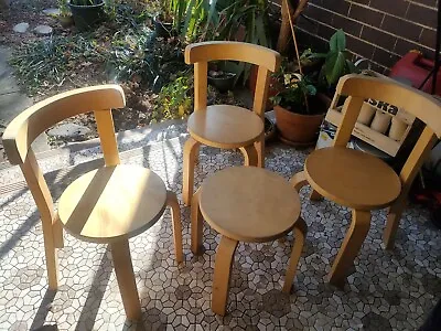 Svan Kids Chairs / Stools Of Sweden- SYD PU & New Ikea Storage   Stuk  • $110