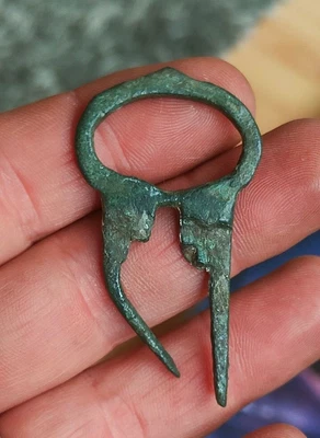 £4 • Buy Metal Detecting Find Single Looped Buckle 1250-1650 Medieval 274