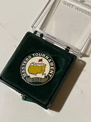 2007 Masters Augusta National Golf Ball Marker Coin Zach Johnson PGA AUTHENTIC • $24.99