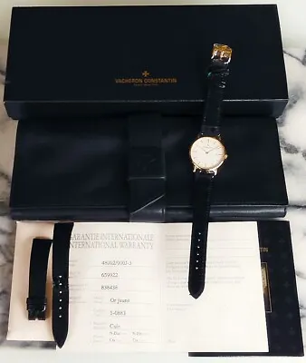 $9990 • Buy Vacheron Constantin Patrimony 48002/000J-3 18KYG Automatic Men's Watch