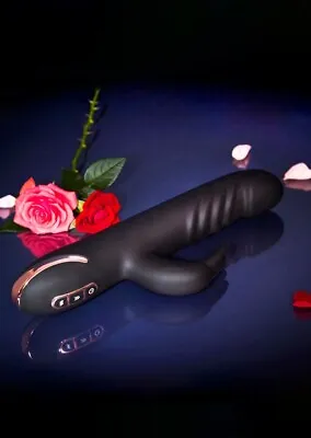 £68.95 • Buy Ann Summers Thrusting Rampant Rabbit Vibrator Black Silicone And ABS