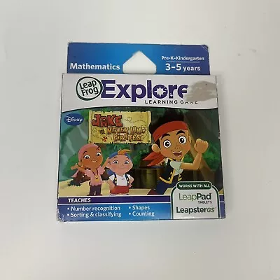 Leap Frog Explorer Learning Game: Jake And The Neverland Pirates New LeapPad • $10.34