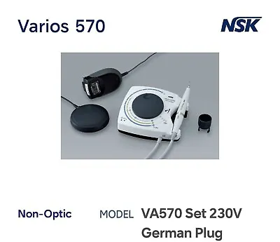 NSK Ultra Sonic Scaler VA 570EU Non Optic Complete Set - FS • $1258.95