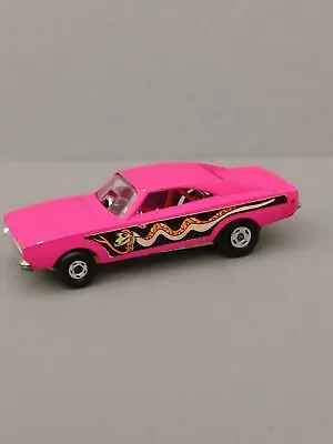 Matchbox Superfast No70. Dodge Dragster Pink 1971 Yellow Base. Good  Condition • £14.95