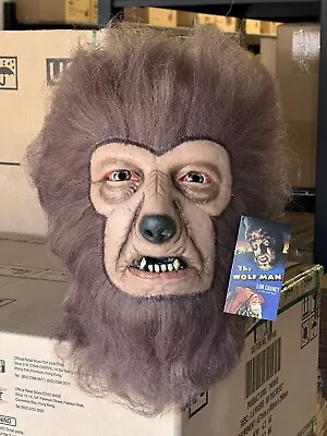 Trick Or Treat Studios Wolfman Chaney Entertainment Wolf Man Halloween Mask NEW • $58.99