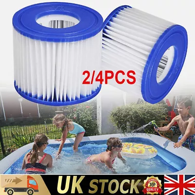 2-4x For Bestway Lazy Lay-Z-Spa Filters VI Cartridge Hot Tub Spa Swimming Pool • £7.75