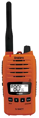 Uniden Uh850s - Orange 5w Uhf 80ch Handheld Cb Radio Waterproof Hiking Bush Hunt • $278.88