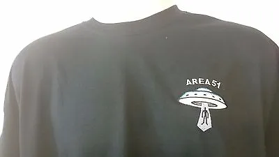 Alien Ufo Area 51 Flying Saucer T-shirt • £10.45
