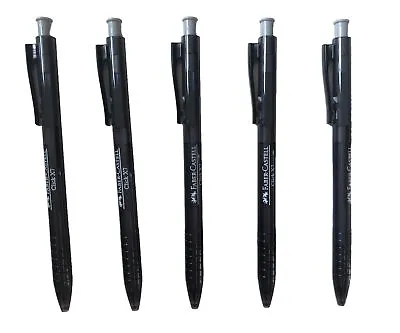 Faber-Castell Click X7 Retractable Pen - Ball Point Pen 0.7mm - 5 Pcs/bundle • £5.99