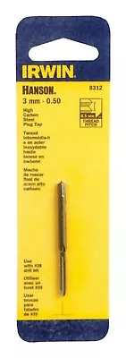 Irwin Hanson High Carbon Steel Metric Plug Tap 3 - 0.50 Mm 1 Pc • $8.73