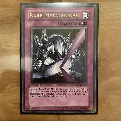 YuGiOh Rare Metalmorph RDS-EN052 1st Edition Ultimate Rare Rise Of Destiny • $8.88