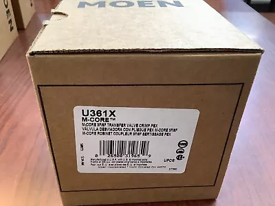 BRAND NEW Moen U361X M-Core 3 Or 6 Function 1/2  Crimp PEX Shower Valve B213 • $56.99