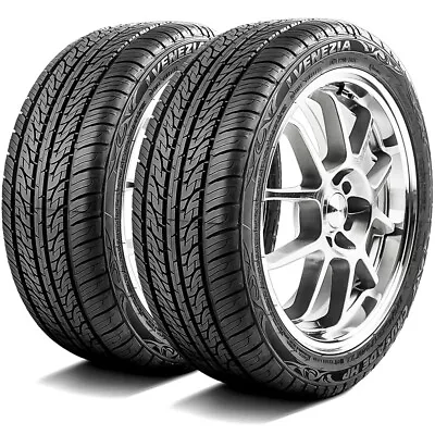 2 Tires Venezia Crusade HP 225/35ZR20 225/35R20 90W XL A/S High Performance • $172.99