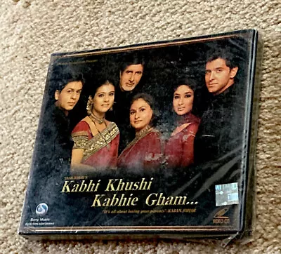 NEW SEALED Kabhi Khushi Kabhie Gham Video CD Bollywood Movie Sony 3 VCD FREE SHP • $25