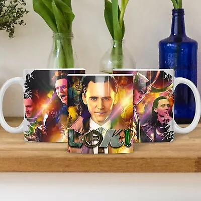 Loki Mug. Marvel Universe / Avengers. Superhero / Supervillain! Ideal Loki Gift • £10.95