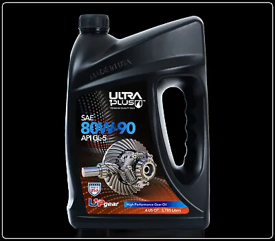 Ultra1Plus SAE 80W-90 Conventional Gear Oil API GL-5 (US Gal - 4 QTS) • $34.33