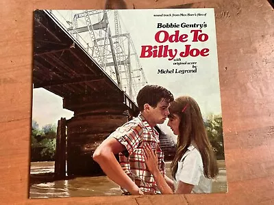 Bobbie Gentry's Ode To Billy Joe Soundtrack Lp Vinyl - Michael Legrand 1976 • $15