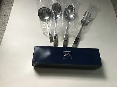 Mikasa Cheers Stainless Steel Hostess Flatware Set (4 Pieces) GA052-599 New • $44.99