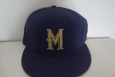 Milwaukee Brewers New Era Diamond Coll Fitted 6 7/8 Deadstock Hat Cap Vintage C3 • $17.50