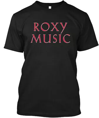 NWT Roxy Music English Rock Band Graphic Art Retro Vintage Logo T-Shirt S-4XL • $18.99