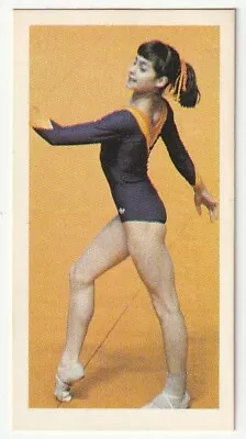 NADIA COMANECI - C1979 Brooke Bond Tea Tradecard - #19 OLYMPIC GREATS • $9.99