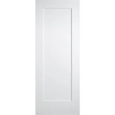 Internal Sliding White Primed Door Shaker 1 Panel Unfinished Includes Door & Kit • £239.99
