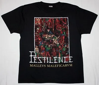 Pestilence Malleus Maleficarum 1988 Death Metal NEW Black T-Shirt • $23.78