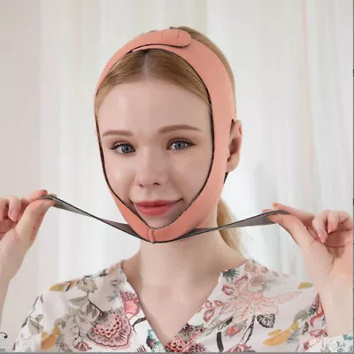$5.99 • Buy V Line Face Chin Cheek Lift Up Slimming Slim Mask Anti Wrinkle Belt Strap Band