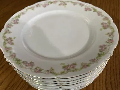 Antique Habsburg China M Z Austria Dinner Plates (8) Altrohlau • $69.99