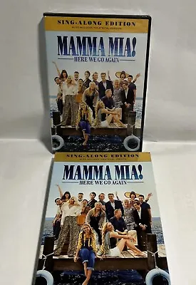 Mamma Mia Here We Go Again DVD Mamma Mia Sing Along Edition New Sealed • $4.99