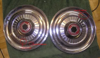 Two 1954 Packard Clipper Hubcaps Full Size Wheel Covers • $40