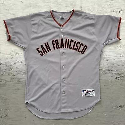 VTG 90s MLB Russell Athletic Authentic San Francisco Giants Sewn Jersey Sz 48 • $275