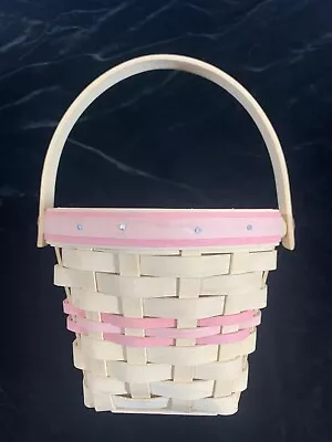 Longaberger 2001 Whitewashed Horizon Of Hope Basket • $21