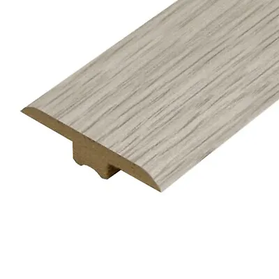 Laminate Floor MDF T Section Transition Bar Profile Threshold Strip MORNING OAK • £49.98